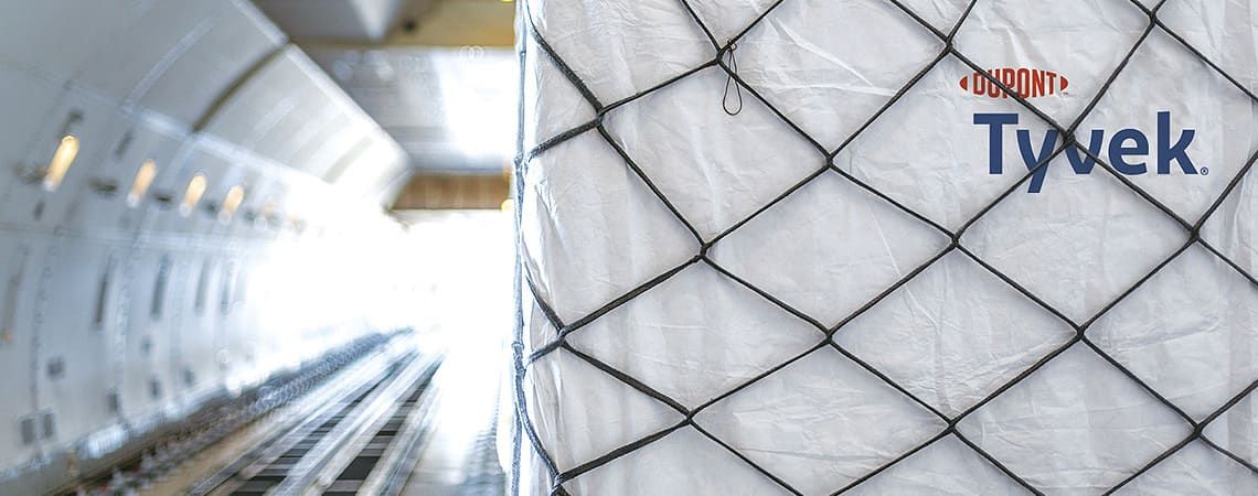 Air Cargo Cover, Insulated thermal pallet blanket DuPont ™ Tyvek ® Solar ™ W10 W20 Xtreme ™ W50 protective covers, transport pallets EUR UK USA